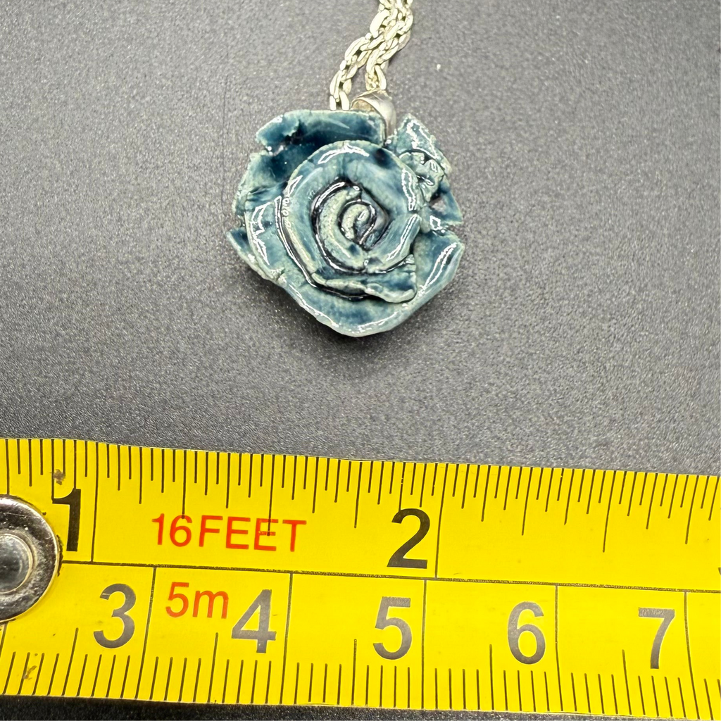 Stormy Rose Sterling Silver pendant
