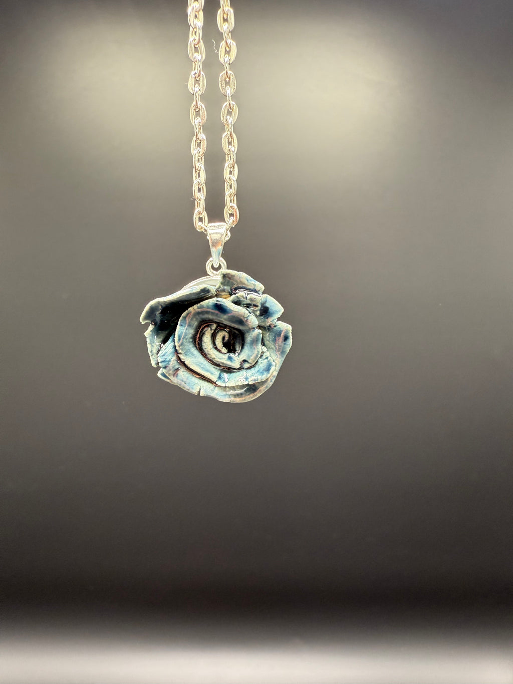 Stormy Rose Sterling Silver pendant