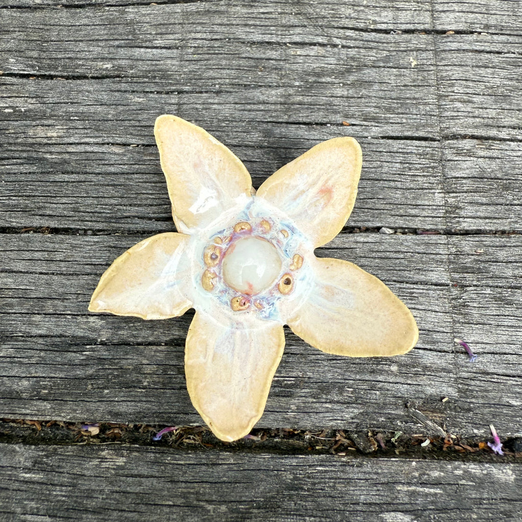 Little diddy ceramic wall flower