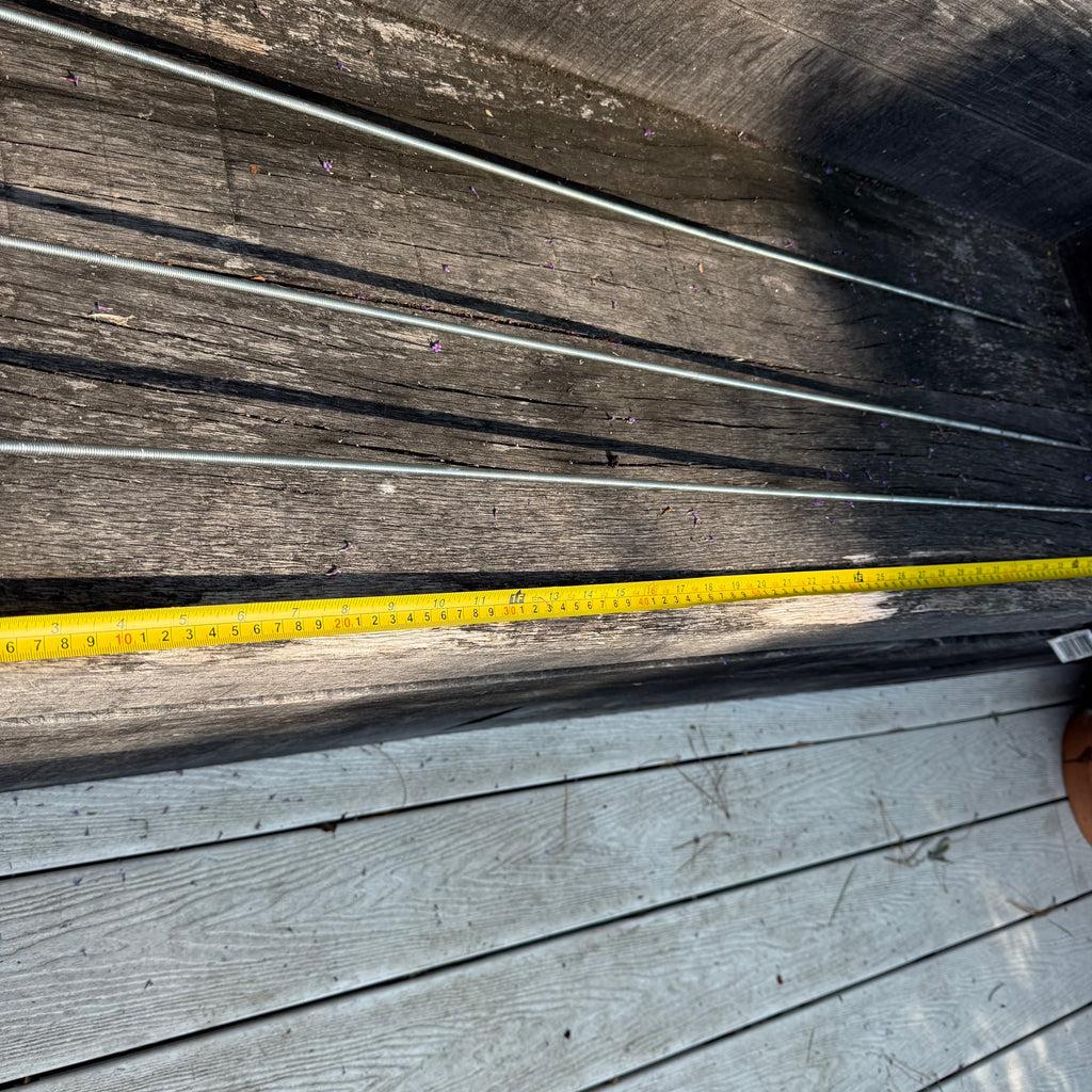 Red poppy garden ceramic flowers on tall metal stems