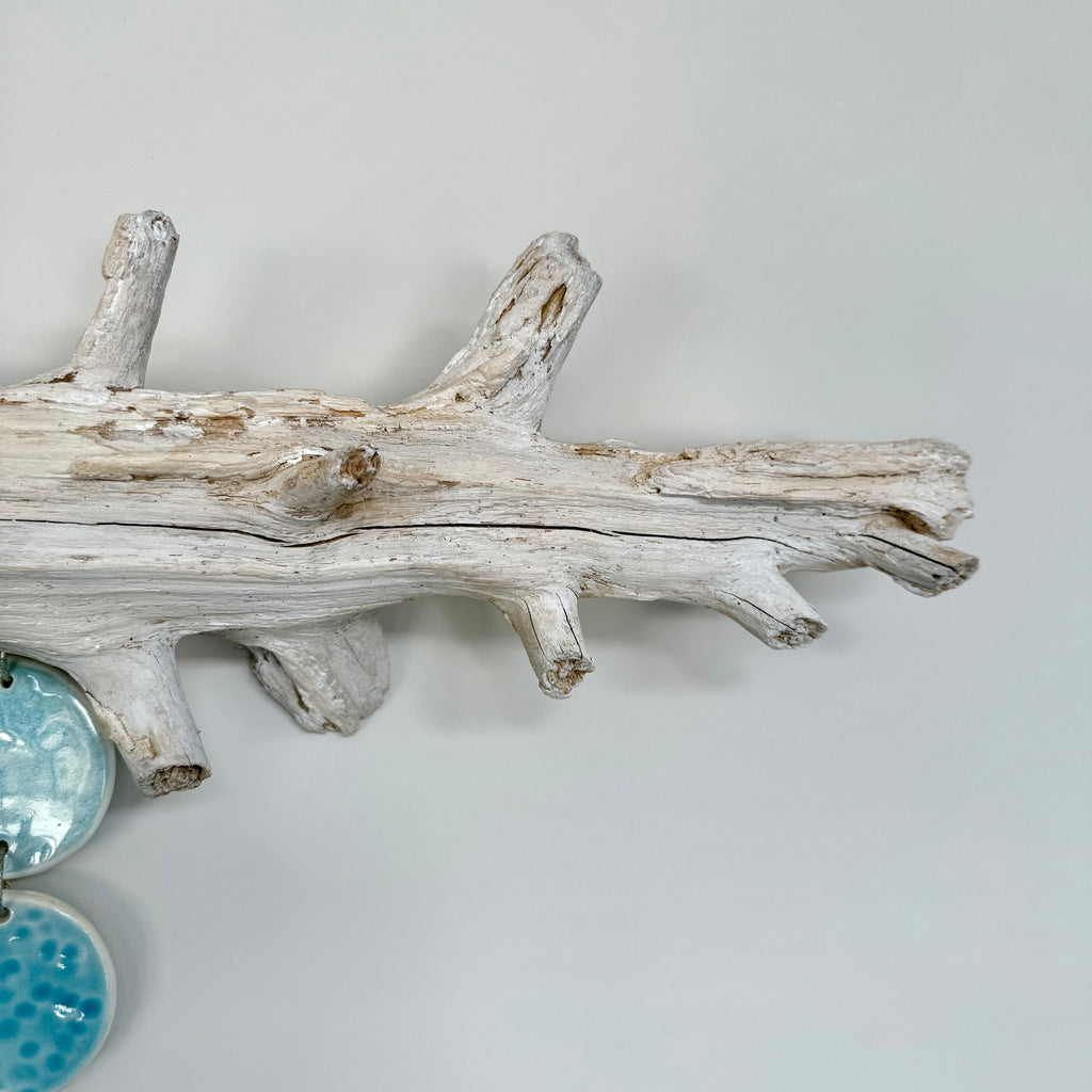 Large ceramic ocean tapestry - wall hanging