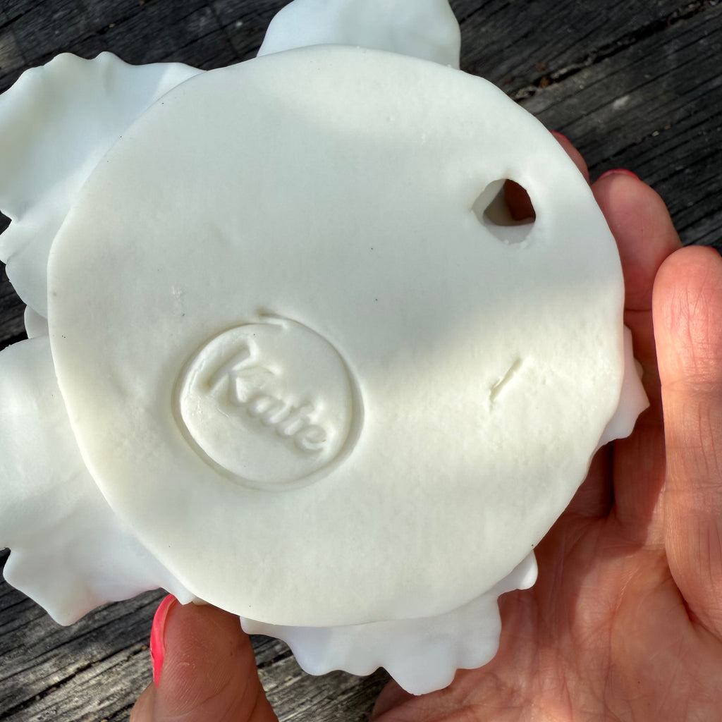 Porcelain flower wall or table flower