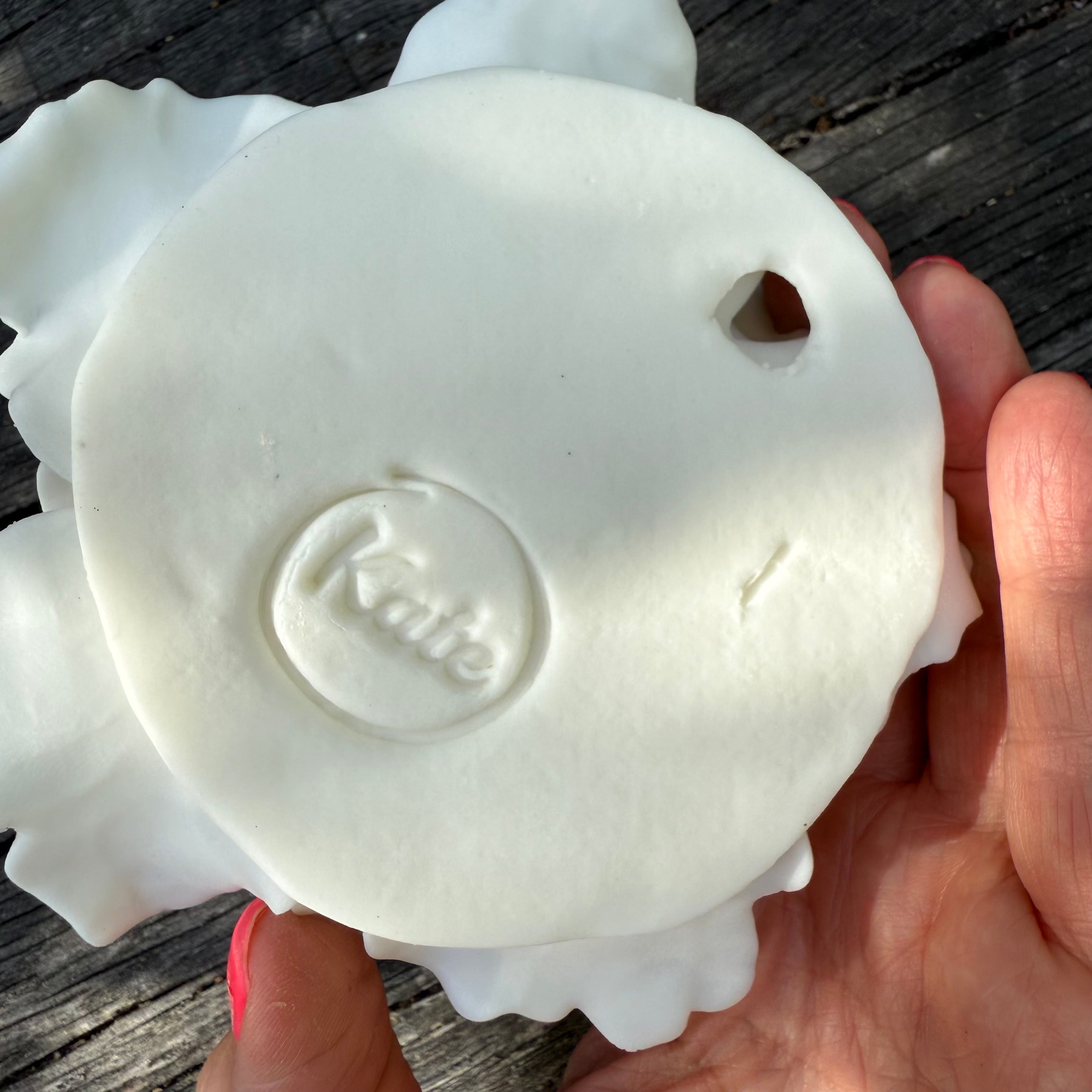 Porcelain flower wall or table flower