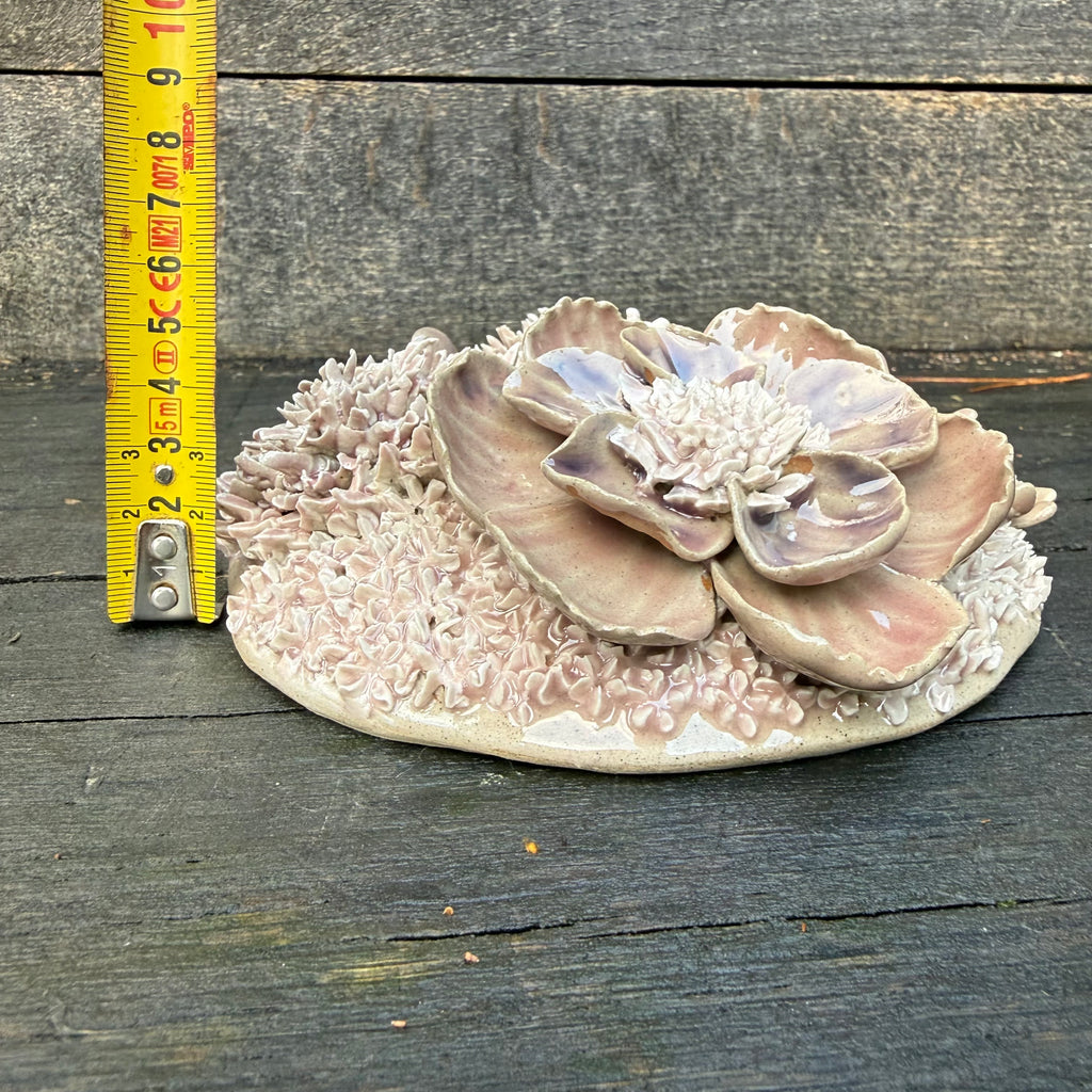 Dusky Pink Flower Dome wall hanging/table centre piece