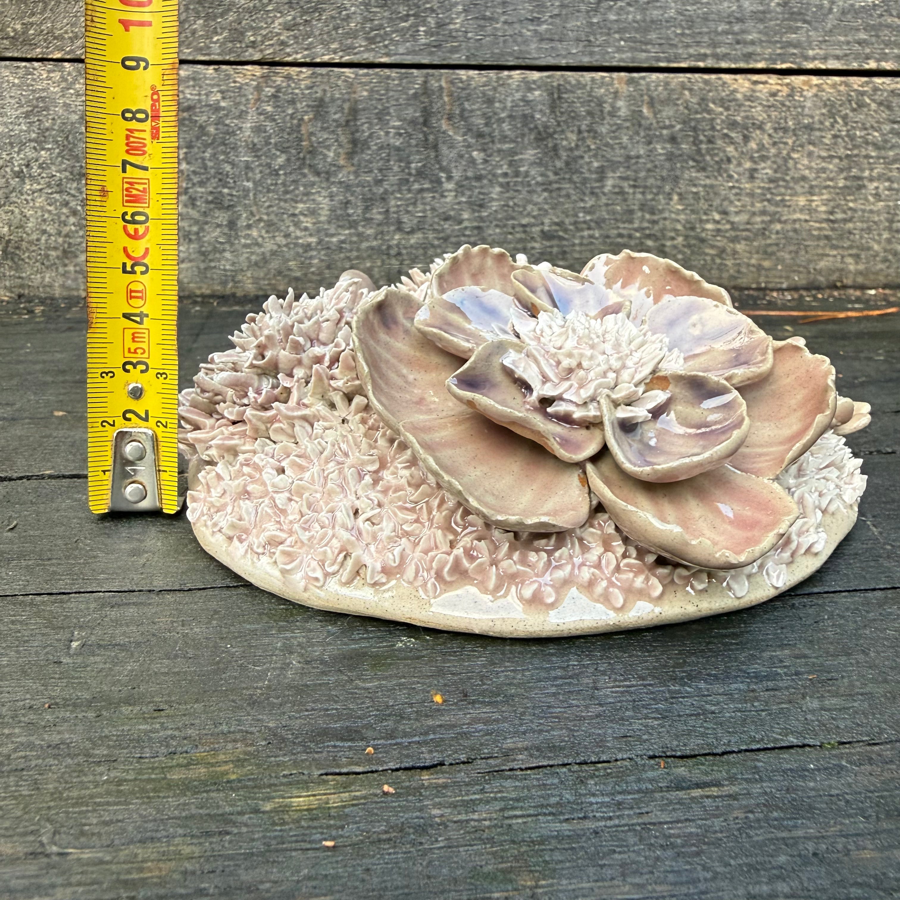 Dusky Pink Flower Dome wall hanging/table centre piece