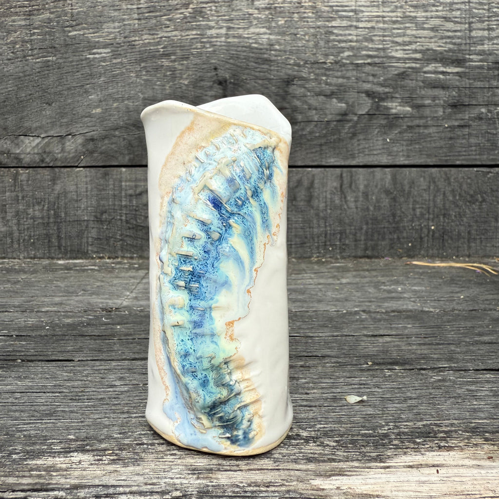 Ceramic ocean vases small